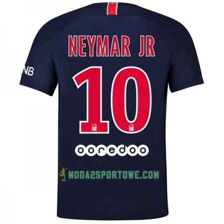 Koszulka Paris Saint-Germain Neymar Jr 10 Domowe Stroje Piłkarskie 2018/19 Krótki Rękaw